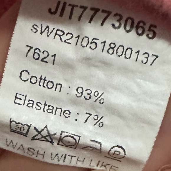 Pink Ribbed Cropped Top - Picture 4 of 4